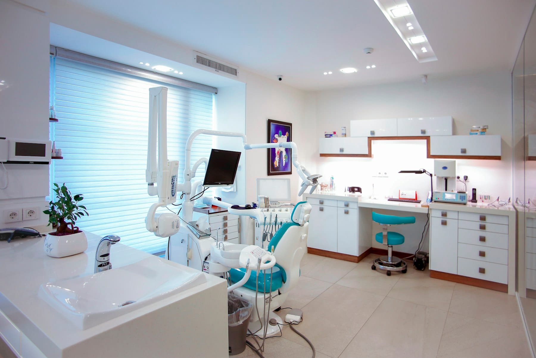 A modern, welcoming dental practice interior
